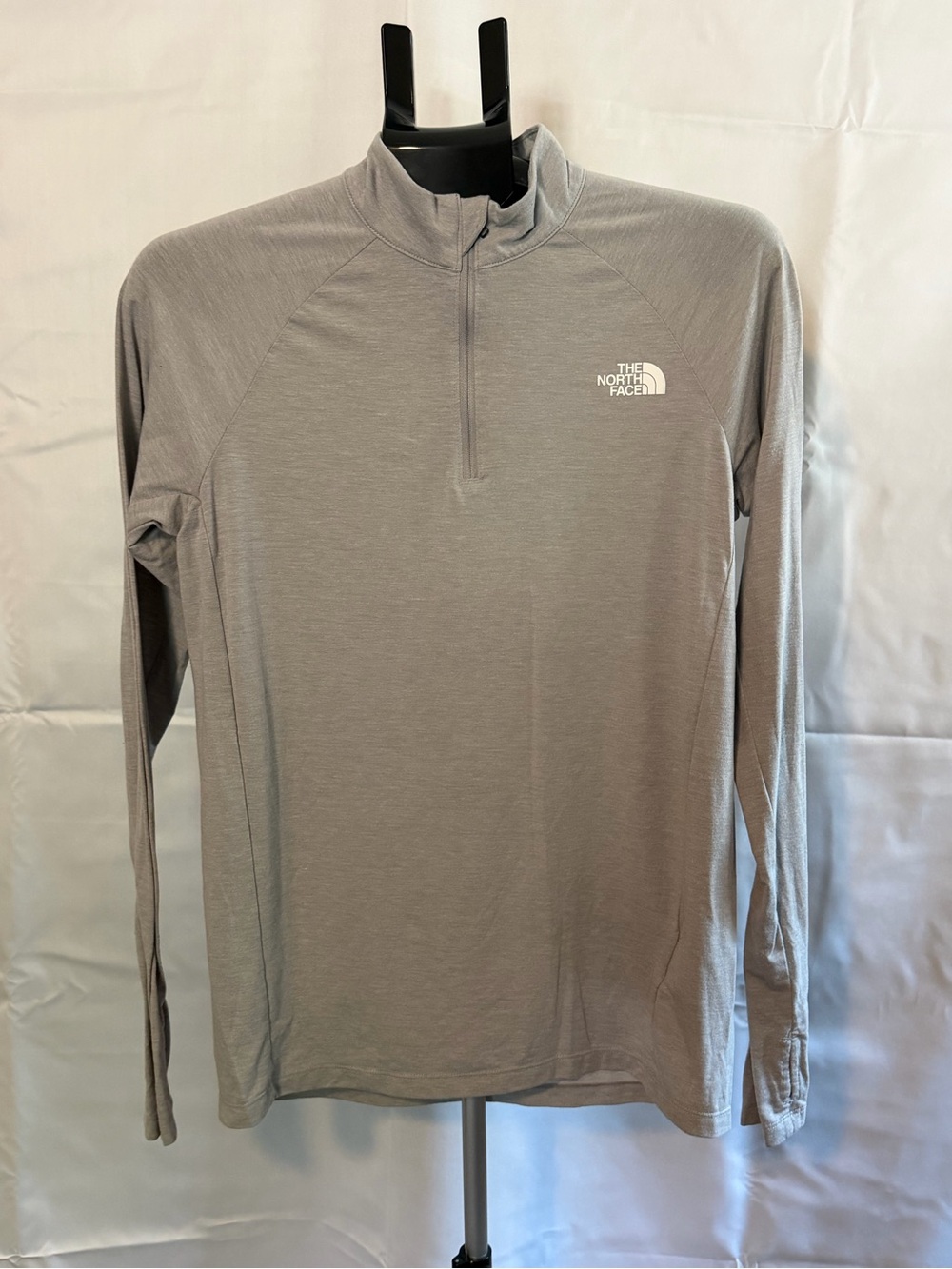 The North Face Grey Logo Pullover Tee